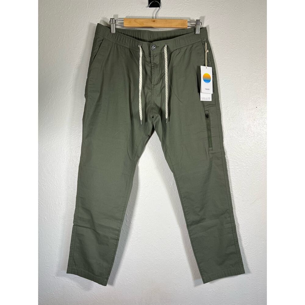 NWT Vuori Women’s Ripstop Hiking Pants Army Green Size XL